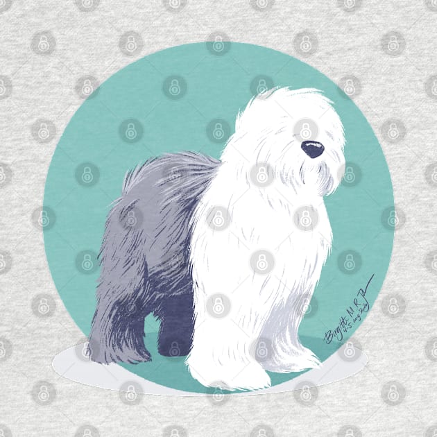 Old English sheepdog by iambirgitte